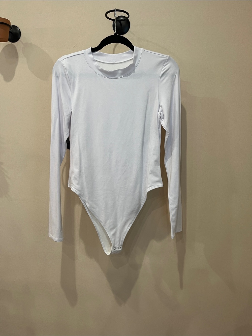 Good American Long Sleeve Bodysuit